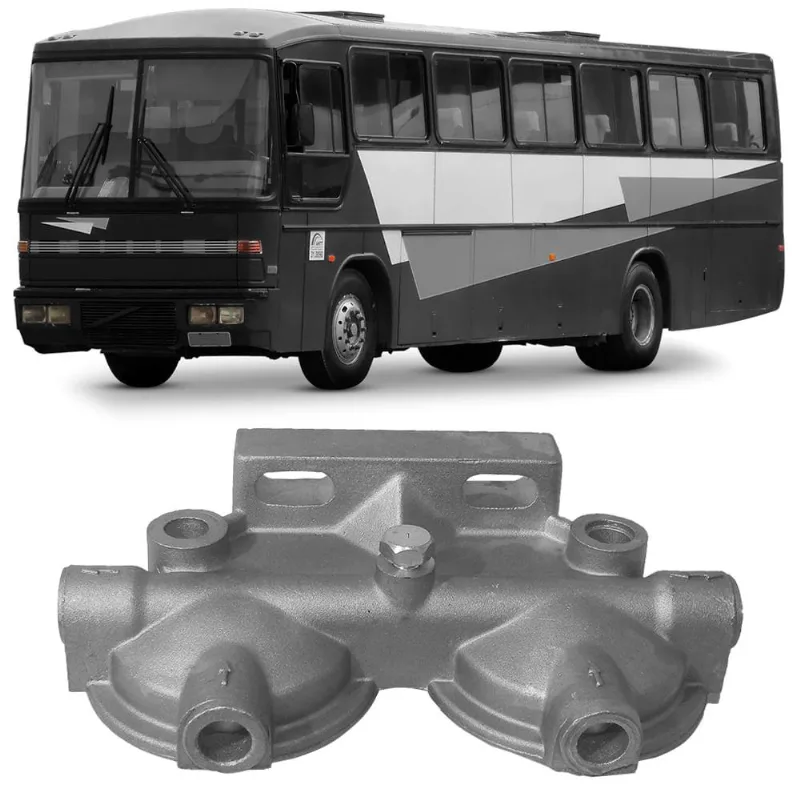 Cabeçote Do Filtro Combustível Scania F112 R113 T112