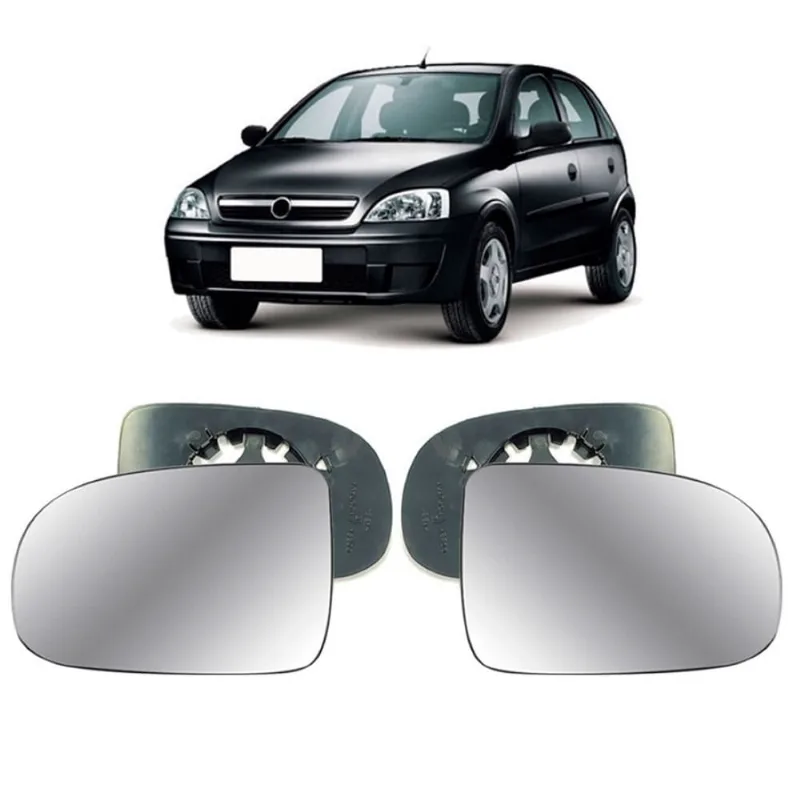 Par Lente Retrovisor gm Corsa 2003 a 2010 Dir / Esq