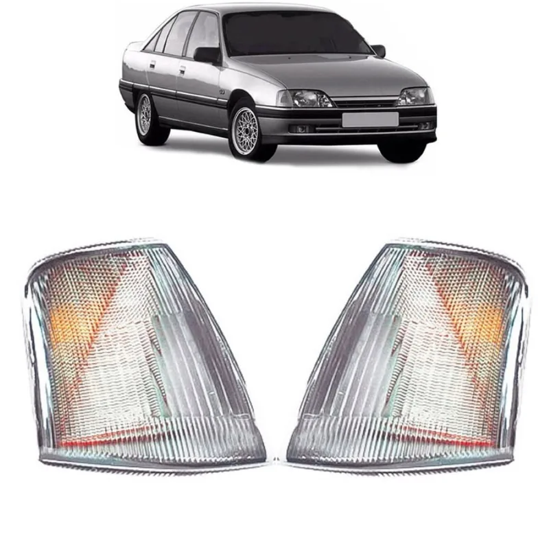 Par Lanterna Dianteira Omega 1996 1997 1998 ps Cristal