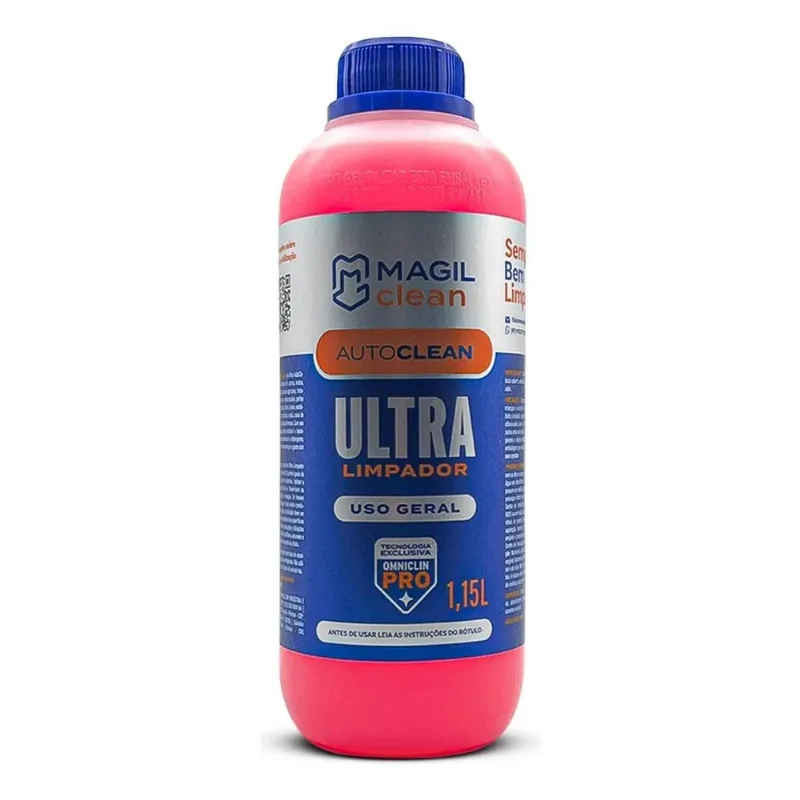 5x Magilclean - Ultra Limpador Auto Clean - Shampoo Automoti