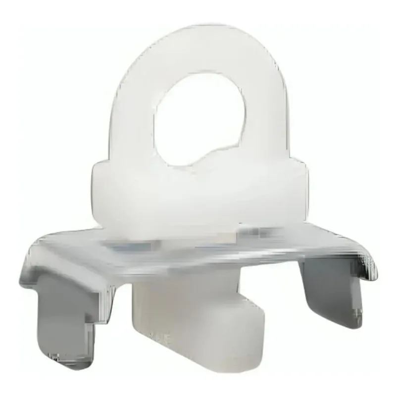 3x Terminal/trava Max Metal Para Cortinas Trilho Suiço 6 Unida