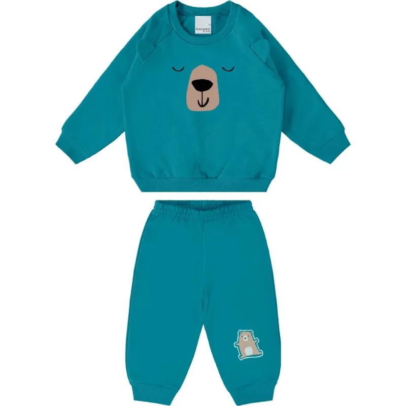 Conjunto Moletom Bebê Menino Malwee Kids Ref. 116651