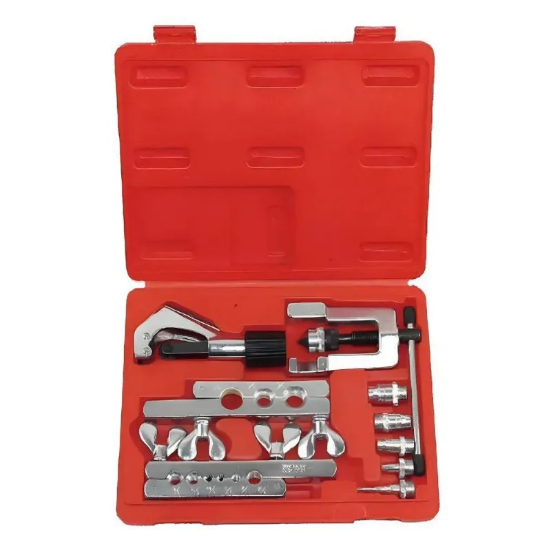 5x Kit Flangeador E Alargador De Tubos De Cobre Plástico + C