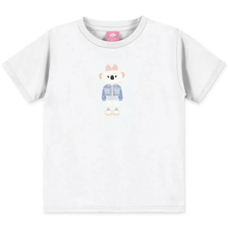 Camiseta Lilica Ripilica New In Jeans Branco 3