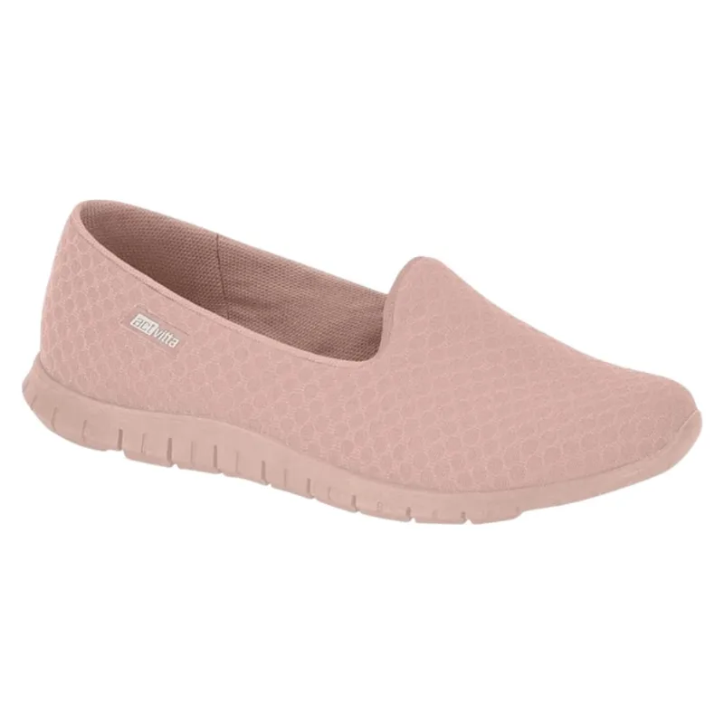 Tênis Actvitta Feminino Lycra Calce Fácil Rosa