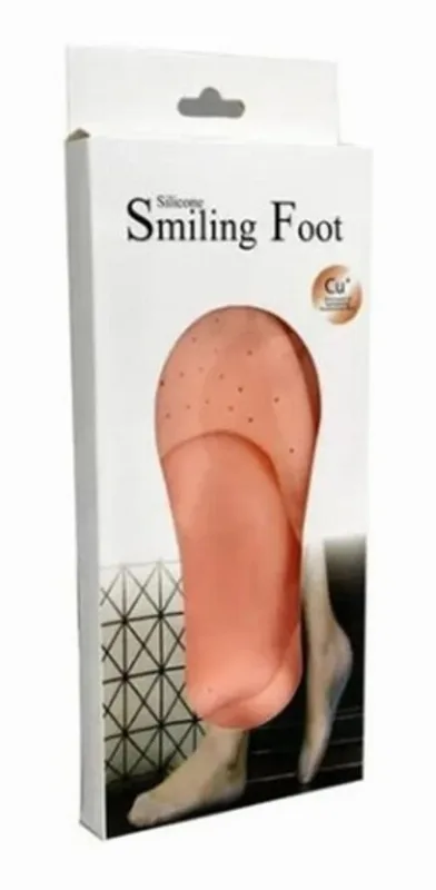 Protetor Meia Silicone Gel Para Pés Rachado E Ressecados B