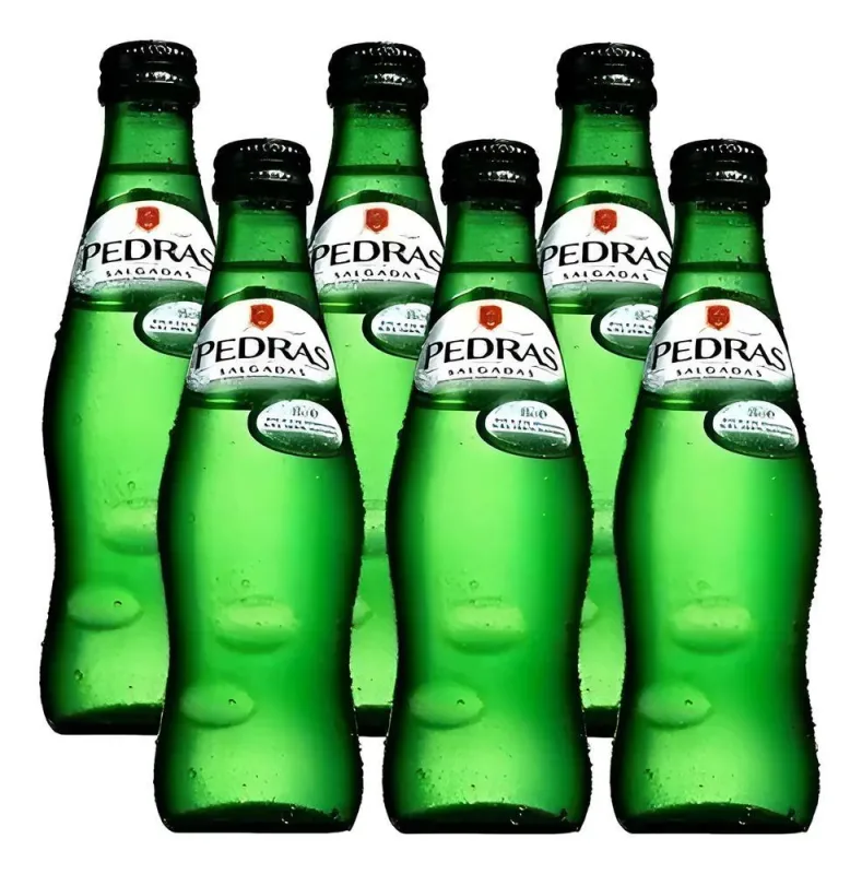 Água Mineral Com Gás Pedras Salgadas 250ml -pack Com 6 Unid - Não Informado