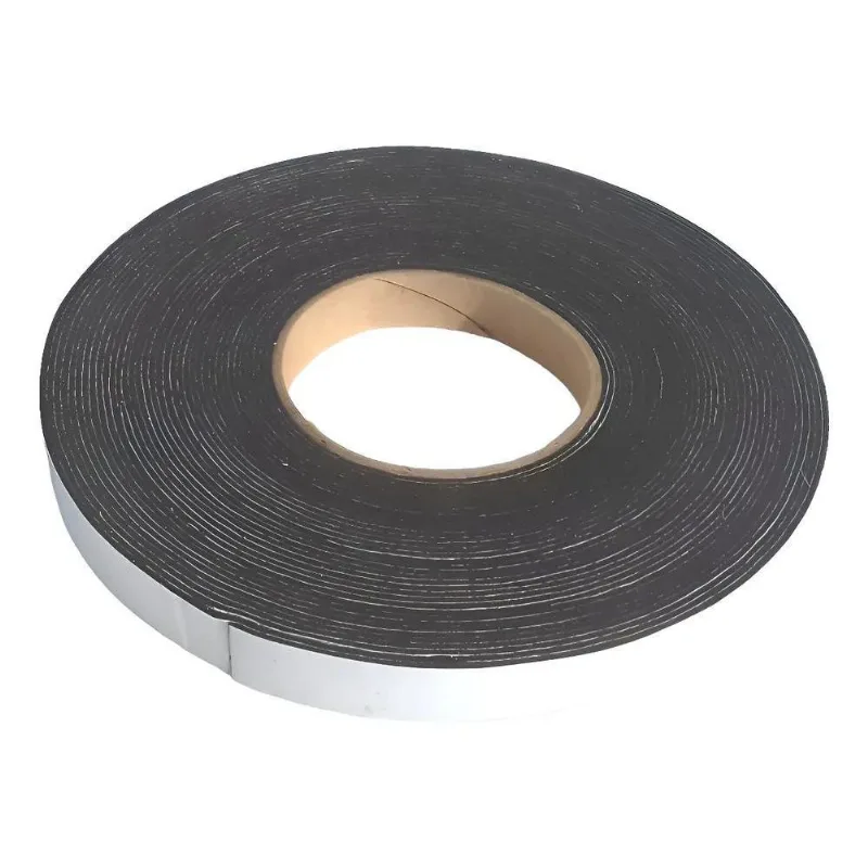 Fita Anti Ruído Feltro Adesivado 12mm X 1,2mm Com 10 Metros
