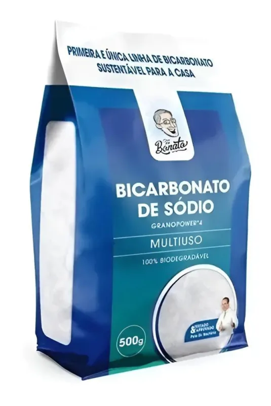 Bicarbonato De Sódio Multiuso 500g Grano Power4 Tio Bonato - Não Informado - Mercearia