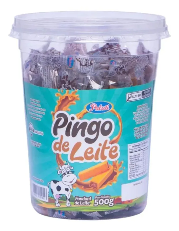 Doce Pingo De Leite Com 50und Paluti - Não Informado - Mercearia
