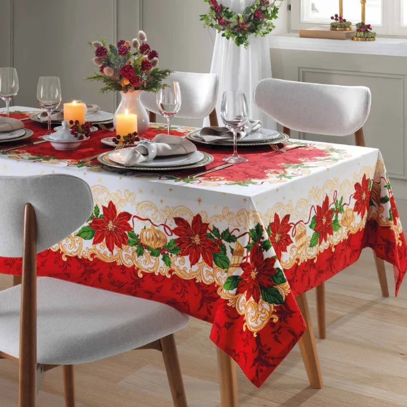 Toalha Mesa Athenas Est 1,60x2,50 Natal 110