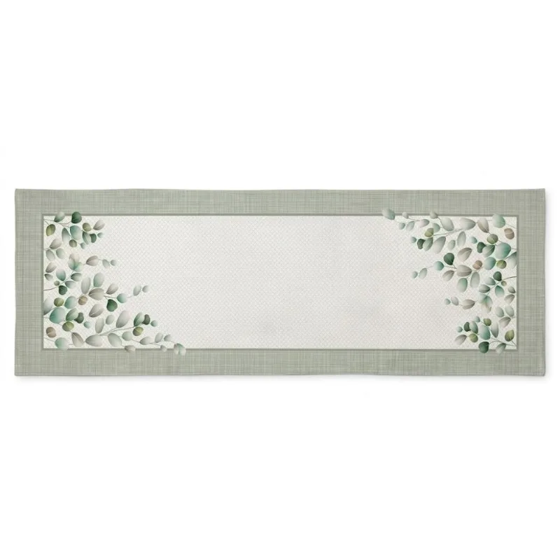 Trilho de Mesa 45 X 1,20 m Clean Renova Döhler - Folhas Verdes - Döhler