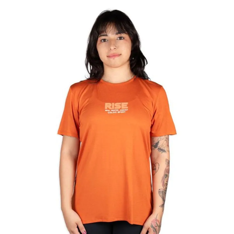 Camiseta Colcci Laranja Russet Feminina P - Colcci - Moda