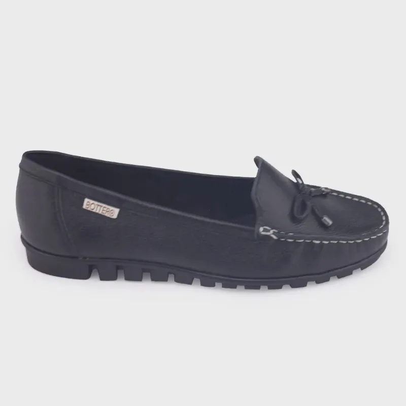 Sapatilha Mocassim Bottero 354001 couro botmoanaxxiii