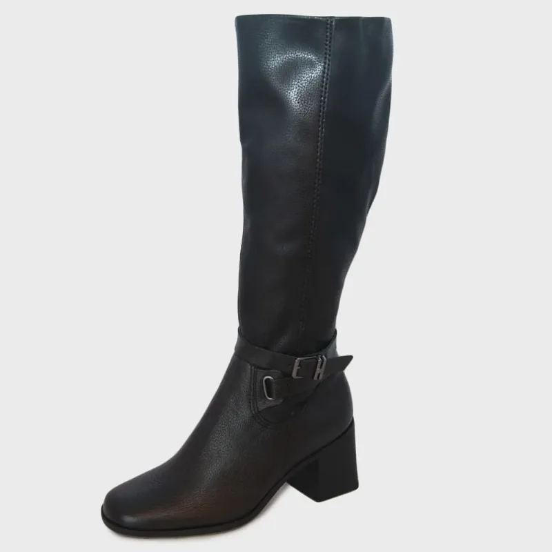 Bota Feminina Bottero Cano Alto ref: 361803 couro