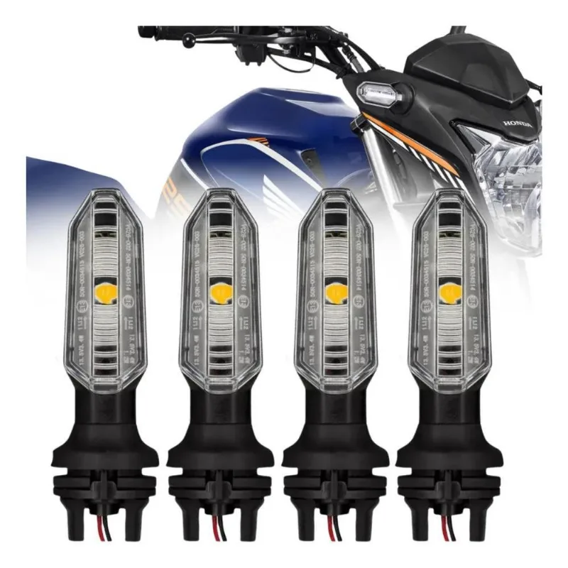 5x Seta Cb250 Twister Titan Fan Start 160 Kit Completo 4 Set