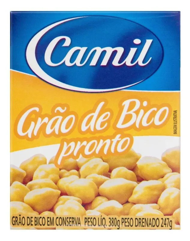 Grão-de-bico Em Conserva Camil Caixa 247g - Não Informado - Mercearia