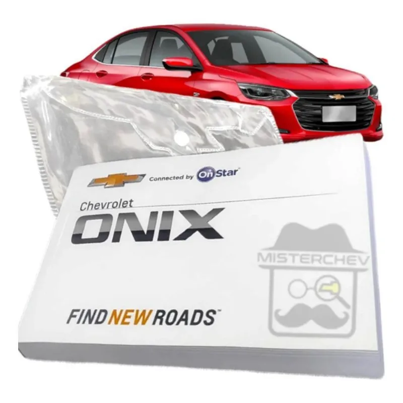 2x Manual Do Proprietário Onix 2020/ Diante Em Branco