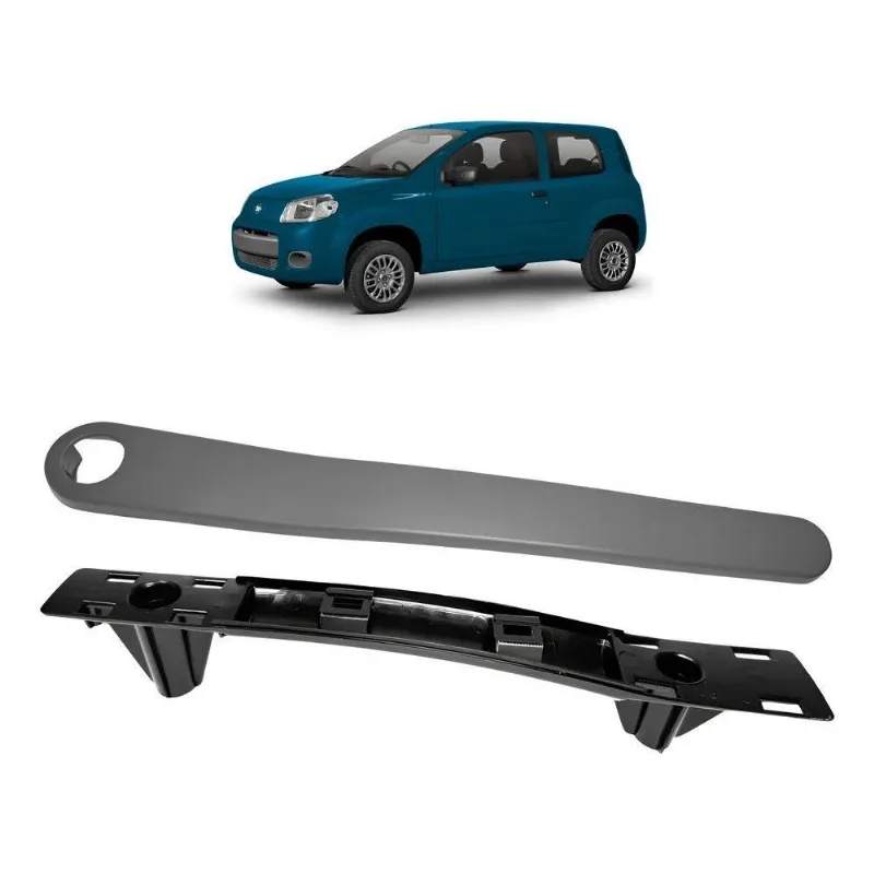 Suporte Puxador Manual Fiat/fiorino Uno Vivace 2 Po Cinza