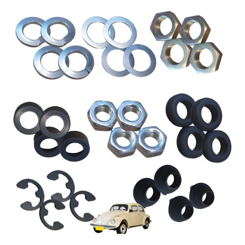 Kit ( Par ) Reparo Eixo Limpador Parabrisa Fusca 74/ Gr 233a
