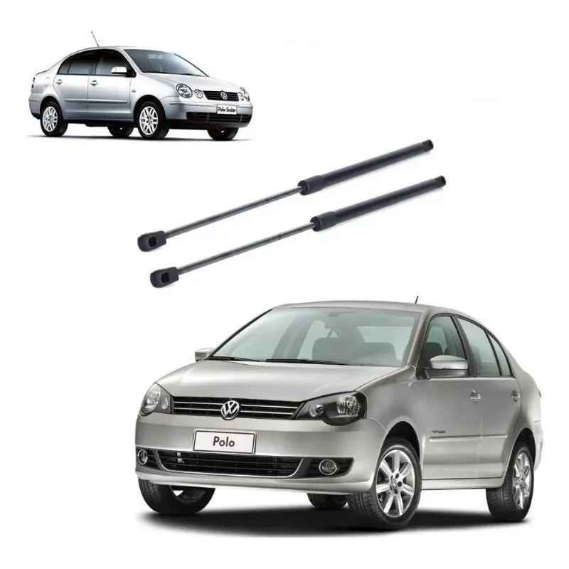 Par Amortecedor Porta Mala Volkswagen Polo Sedan 2001 À 2015