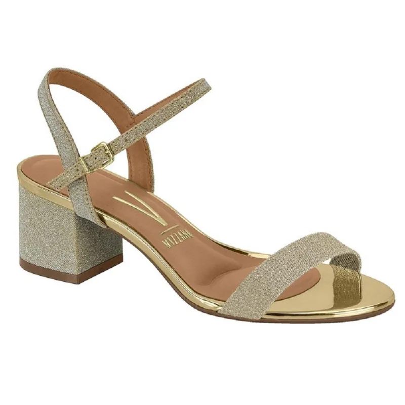 Sandalia Vizzano Salto Bloco Ref 6291.900.26594 Dourado 034