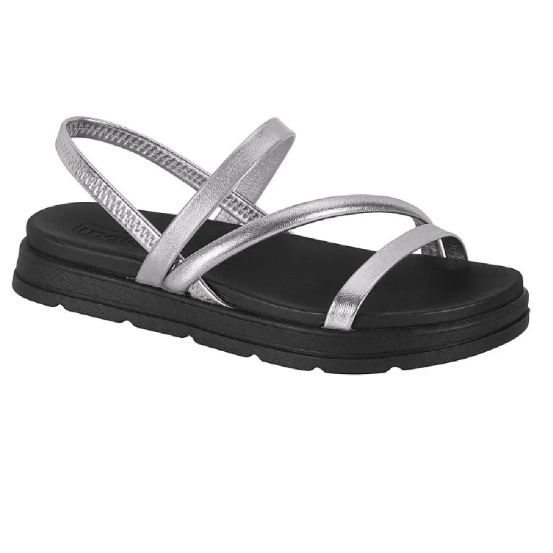 Sandalia Moleca Papete Casual Ref 5490.104.26998.41 Prata 037