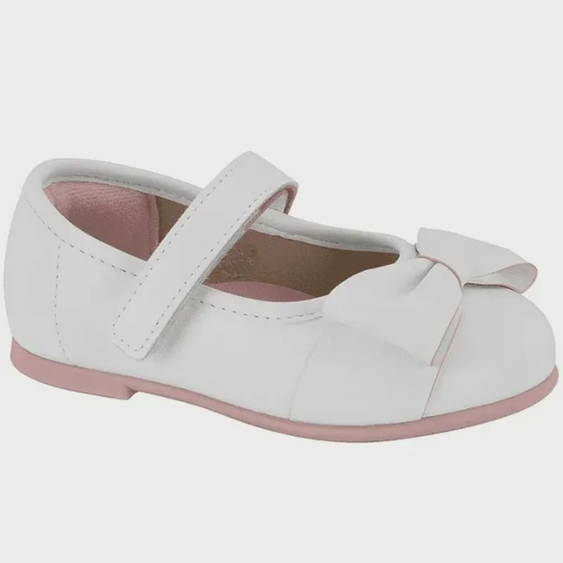 Sapato Sapatilha Festa Batizado Infantil Molekinha Laço