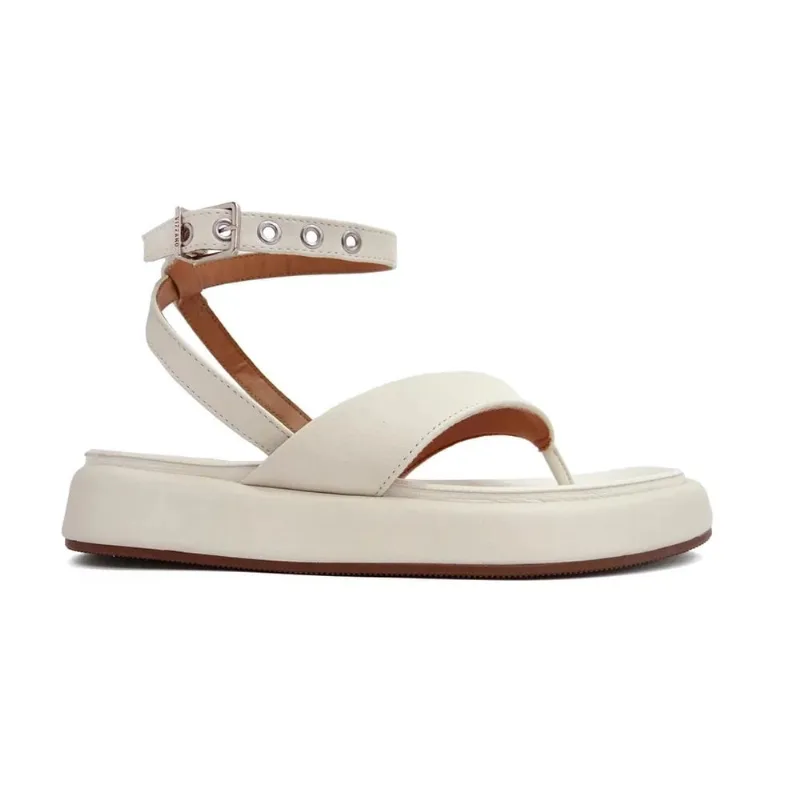 Sandália de Dedo Fem Vizzano Asa Delta Off White 6506.103