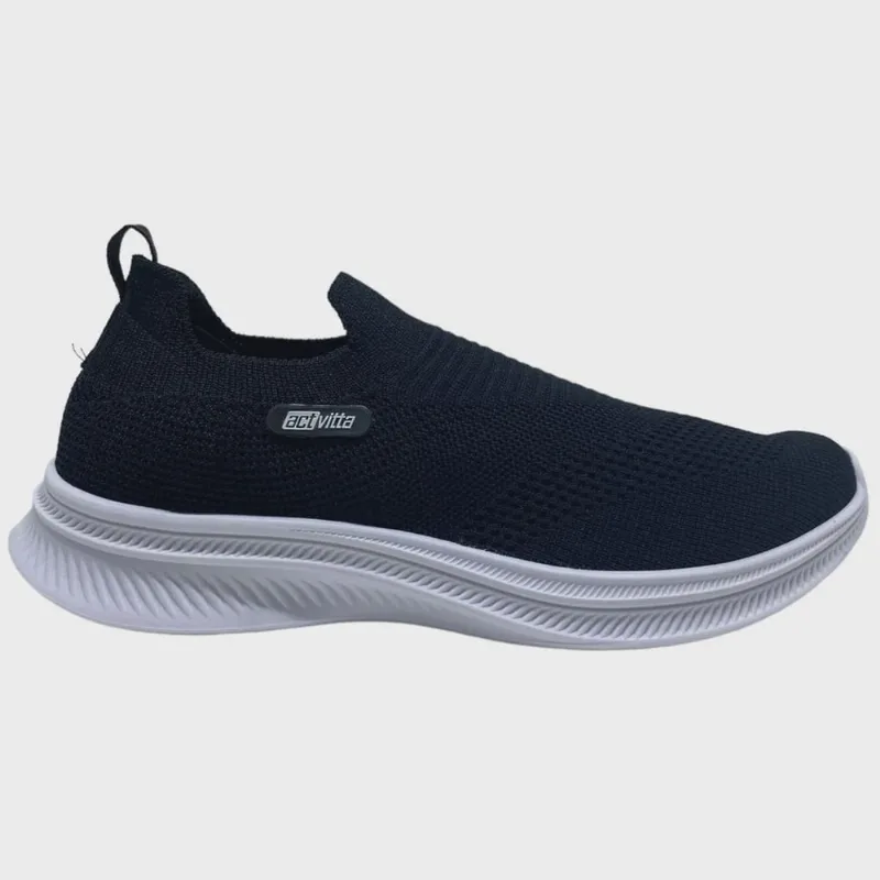 Tênis Actvitta Slip on Feminino Preto