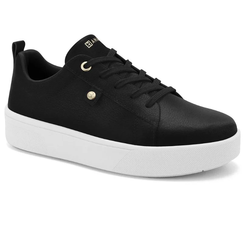 Tenis Ramarim Casual Ref 2482102 -8 Preto 039