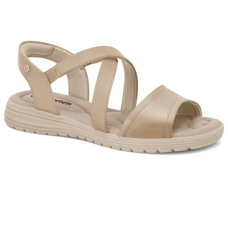 Sandalia Comfortflex Np Plus Ref 2451304-5 Caqui 038