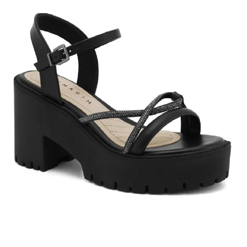 Sandalia Ramarim Ref 2454202-1 Preto/preto 035