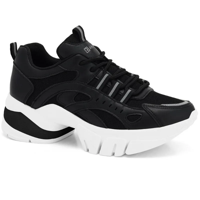 Tenis Ramarim Ref 2480231 Ouro/preto 037
