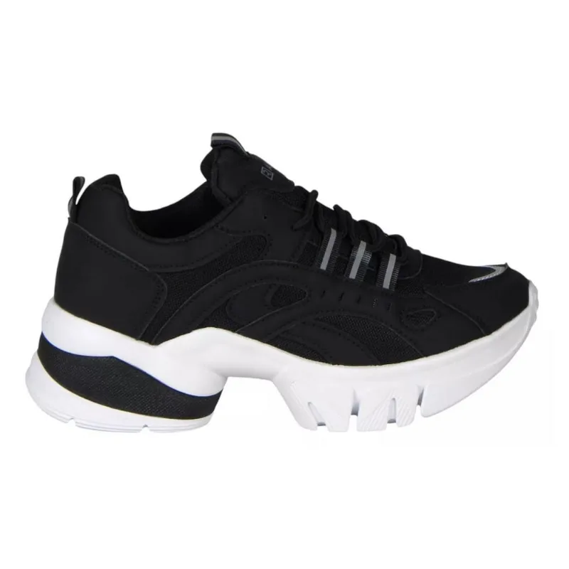 Tênis Feminino Crystal Ouro/Preto Ramarim 2480231-4