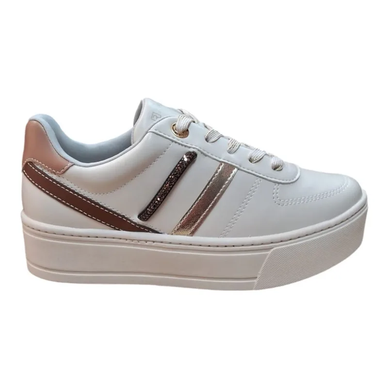 Tênis Feminino Ramarim Plataforma Flatform Fly Easy - Bege