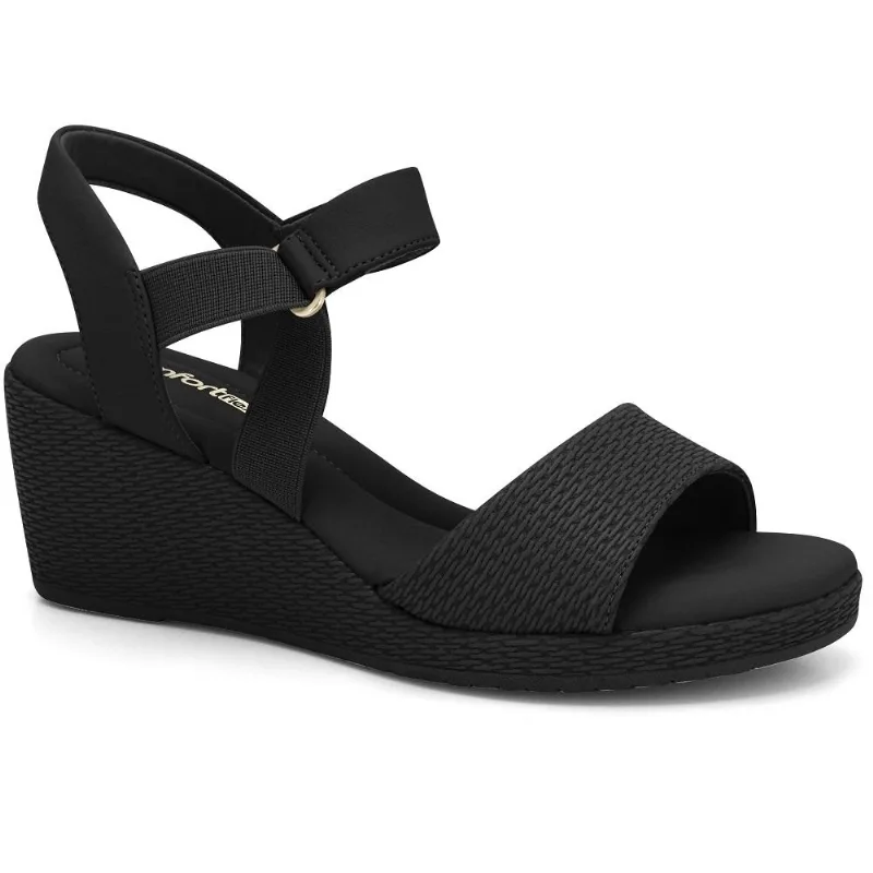 Sandalia Ramarim Ref 2473402-2 Preto 036