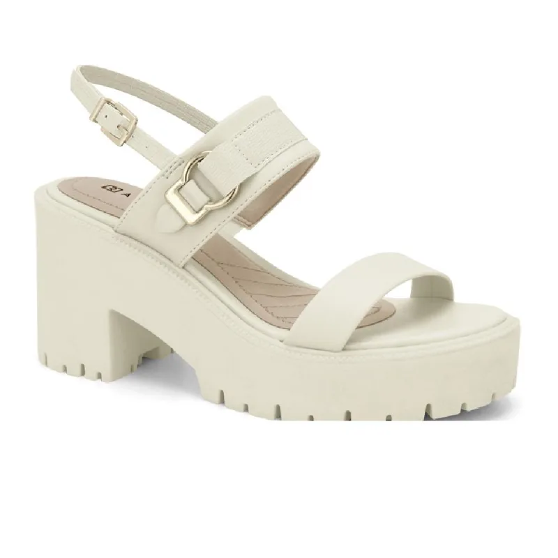 Sandalia Ramarim Tratorada Ref 2454206-1 Creme 036