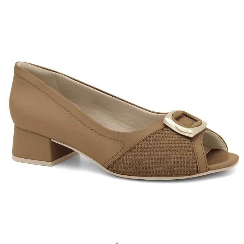 Sapato Comfortflex Ref 2564301-5 Marrom 036