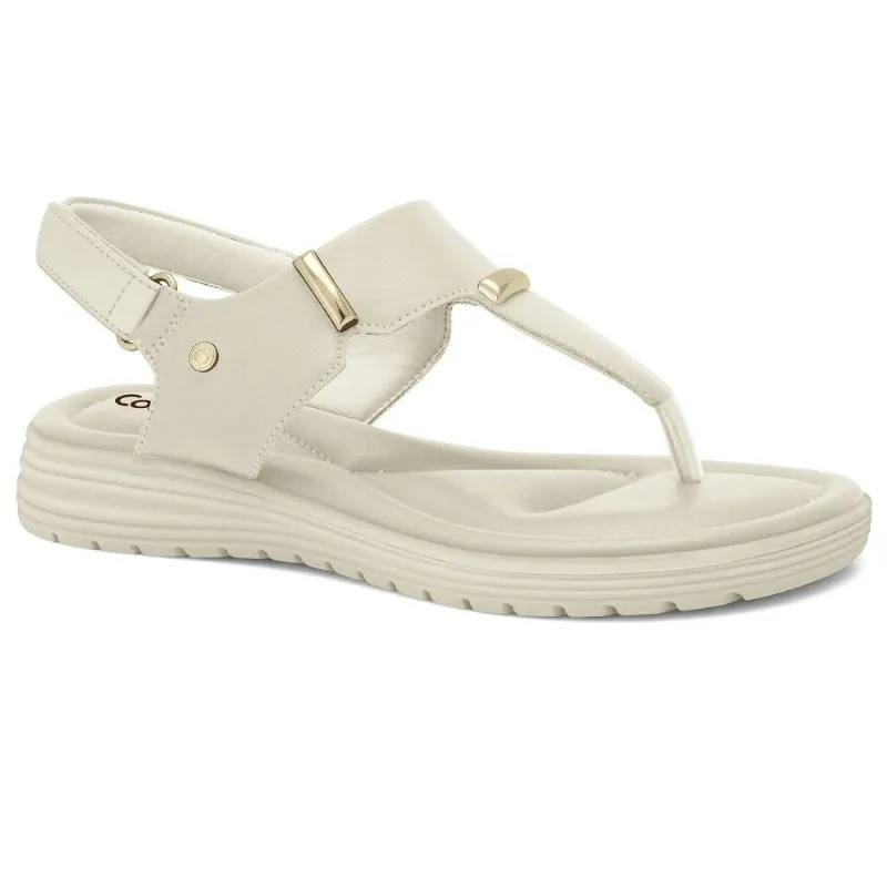 Sandalia Comfortflex Ref 2551304-7 Creme 039