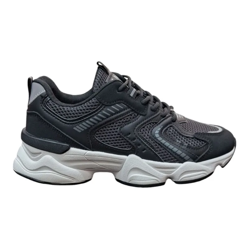 Tênis Esportivo Feminino Ramarim Boston Preto - Lançamento