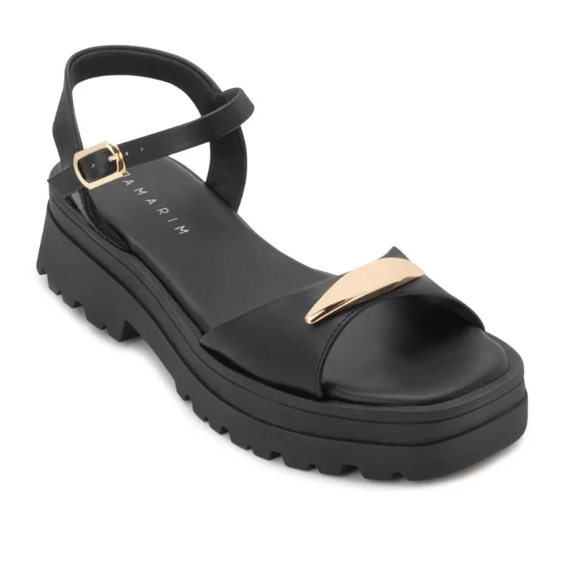 Sandália P Plataforma Ramarim RM25-25382 34 / Preto