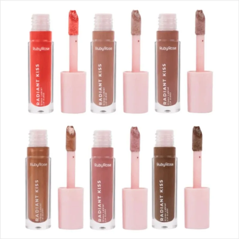 Ruby Rose Gloss Labial Radiant Kiss 4g rk20