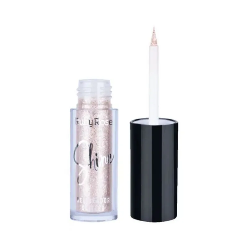 Delineador Líquido Ruby Rose Glitter Shine Cor 01