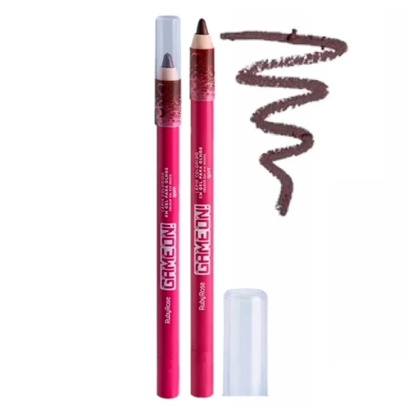 Lápis Colorido Em Gel Para Olhos Ruby Rose Game On Quit (MP)