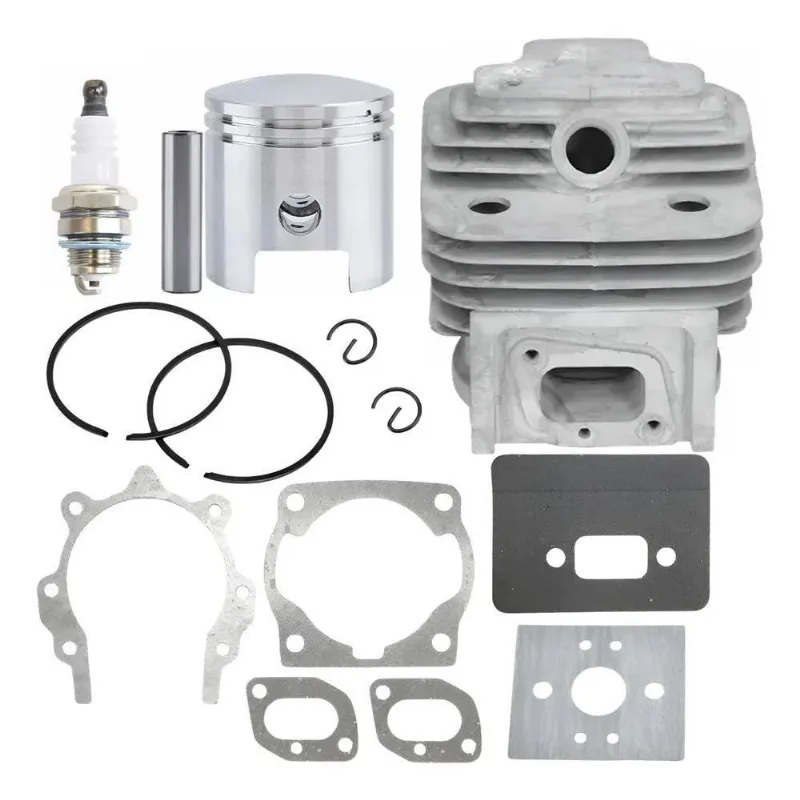 3x Kit Cilindro Pistão Roçadeira Gasolina 63cc 44mm Nakasaki