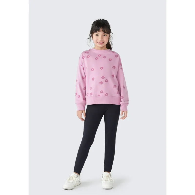 Conjunto Longo Infantil Menina Estampado - Rosa 008