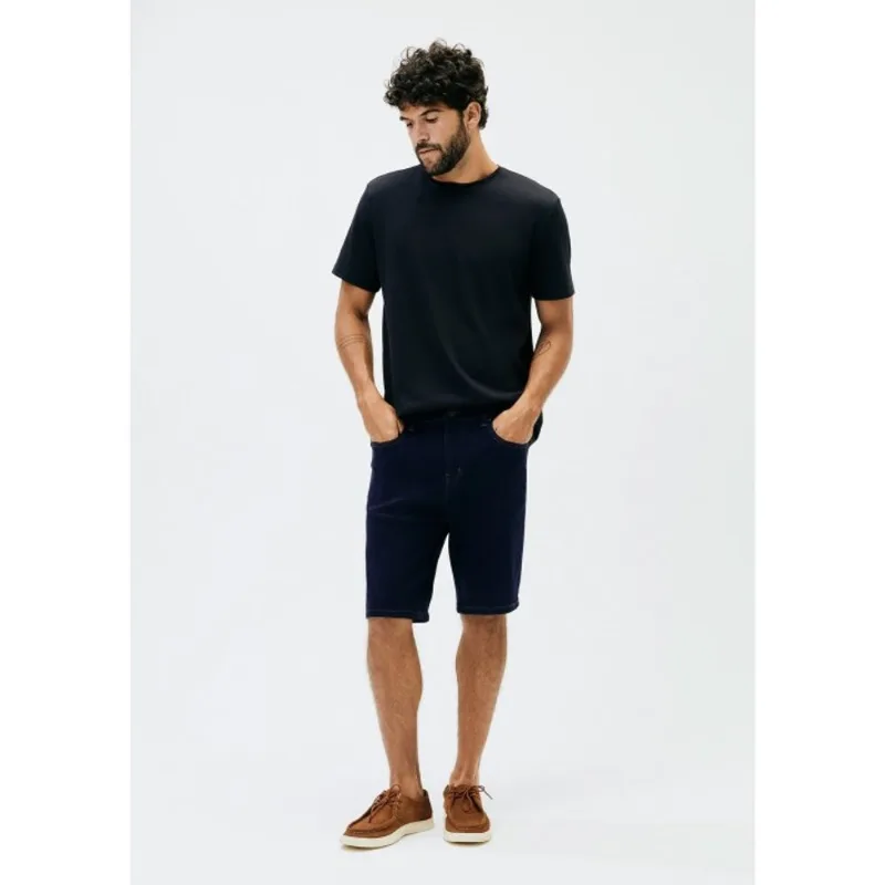 Bermuda Jeans Masculina Reta Soft Touch - Azul 038