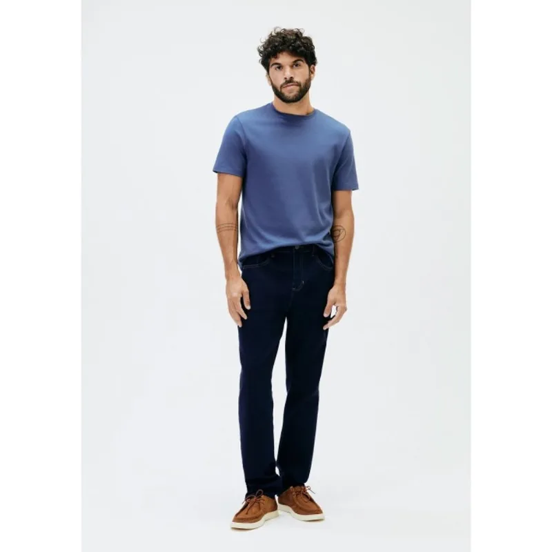 Calça Jeans Masculina Reta Soft Touch - Azul 044