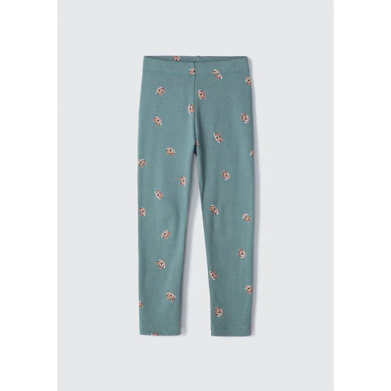 Calça Legging Infantil Menina Toddler - Azul 003